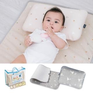 【GIO Pillow】透氣幼兒園睡袋2件組-床墊枕頭各一(兒童枕 嬰幼床墊 幼兒睡袋 可水洗)