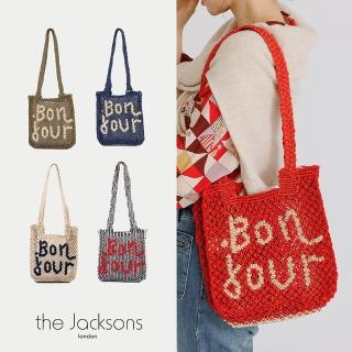 【The Jacksons】Bon-jour Cara 編織包(多款任選\肩揹包\草編包\斜揹包)