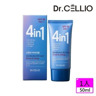 【韓國 Dr.Cellio】清透防曬BB遮瑕美顏霜SPF36 PA++ 50ml(bb霜 遮瑕 潤色 美肌)