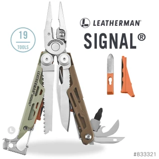 【Leatherman】SIGNAL 綠台色工具鉗(#833321)