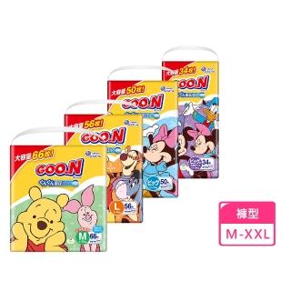 【GOO.N】日本大王 迪士尼聯名褲型 紙尿褲/尿布M-XXL(官方正貨)