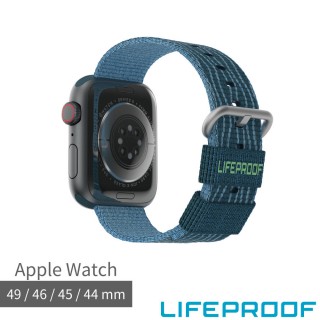【LifeProof】Apple Watch 44/45/46/49mm 環保防水錶帶(湖泊藍)