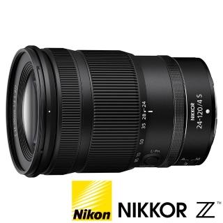 【Nikon 尼康】NIKKOR Z 24-120mm F4 S(公司貨 廣角變焦鏡 旅遊鏡 Z 系列微單眼鏡頭)