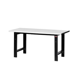 【SHUTER 樹德】180cm中型耐磨工作桌-未組裝 黑色 /組 WM-6M
