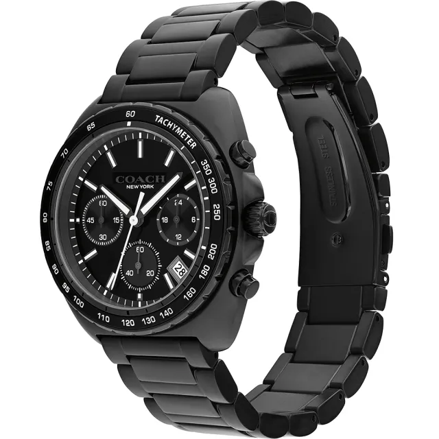 【COACH】Charter 三眼計時手錶 男錶 中性錶-39mm 520禮物 送禮 手錶(CO14602739)