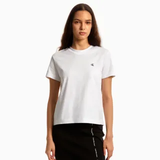 【Calvin Klein】官方旗艦館 CK CLASSIC SLIM T 恤_白色