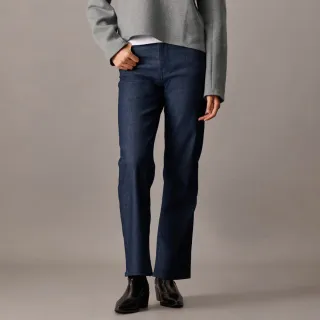 【CALVIN KLEIN】官方旗艦館 CK 90 年代直筒版型 Indigo Forever 原色牛仔褲_藍色