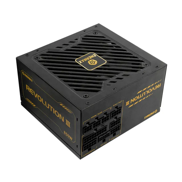 【ENERMAX 安耐美】保銳科技 REVOLUTION III 850W ATX 3.1 80PLUS金牌 電源供應器