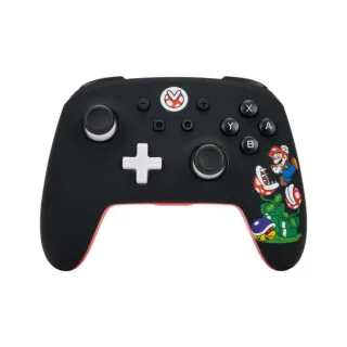 【PowerA】任天堂官方授權 增強款藍芽5.0無線遊戲手把限量款(混亂瑪利歐)