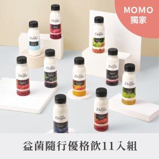 【知覺優格】水果優格飲240g*11入組(濃鬱奶香/每一口都喝的到果粒)