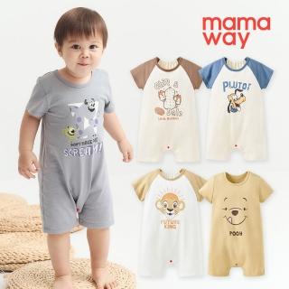 【mamaway 媽媽餵】BABY迪士尼連身包屁衣 1入(多款任選)