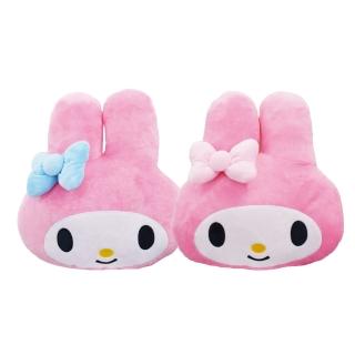 【ToysRUs 玩具反斗城】Sanrio三麗鷗 美樂蒂頭型抱枕12吋 - 隨機發貨
