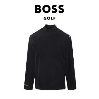【BOSS GOLF】BWC POINT BASELAYER 男士 高領長袖上衣(黑色)