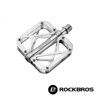 【ROCKBROS】洛克兄弟 鈦合金超輕量踏板(鈦合金踏板/腳踏/單車踏板/370004001)