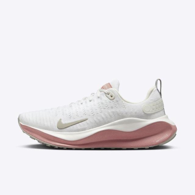 【NIKE 耐吉】W Reactx Infinity Run 4 女 慢跑鞋 路跑 訓練 緩震 米白粉(DR2670-106)