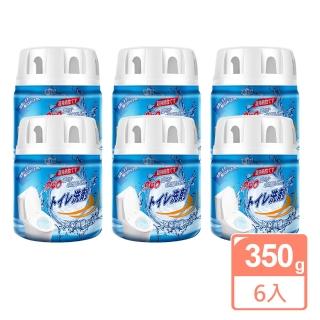 【Incare】藍泡泡馬桶消臭劑350g(6入組)