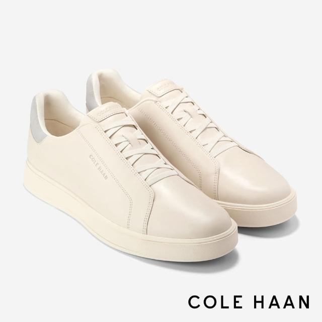 【Cole Haan】GRANDPRO LUXE SLIP-ON SNEAKERS 休閒鞋 男款 象牙白(C40066)