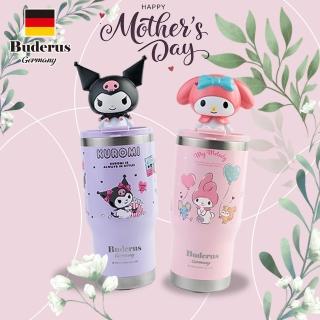 【Buderus】三麗鷗聯名款陶瓷冰霸杯-710ml(超夯酷洛米/美樂蒂)