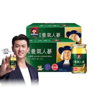 【QUAKER 桂格】無糖養氣人參 60mlx36入x2盒(共72入)