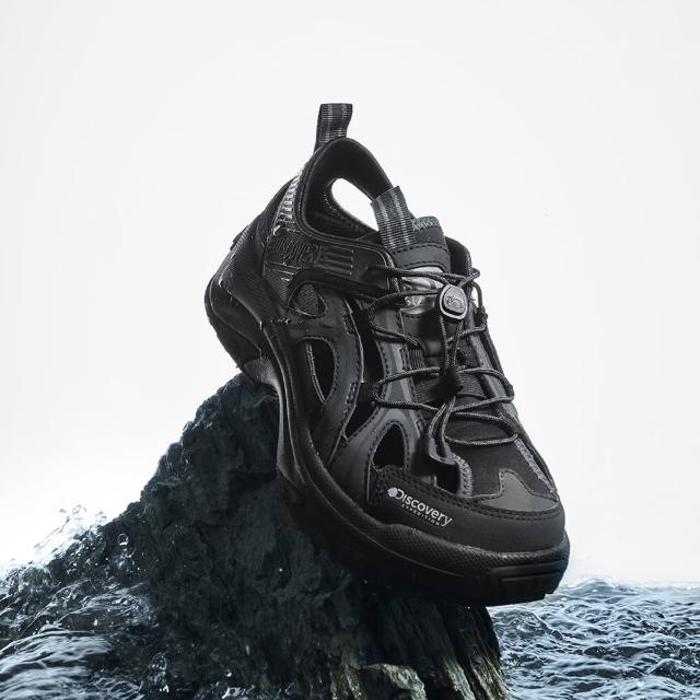 【Discovery Expedition】Wave Sandy 休閒涼鞋(DXSH7244N-BKS)