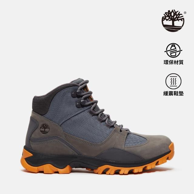 【Timberland】男款深灰色中筒健行鞋(A6DA5EJV)