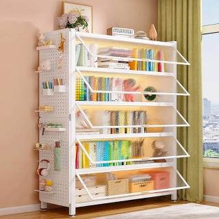 【匠俱】洞洞板鐵製置物架(置物架 洞洞板置物架 工具櫃 書架 書櫃 儲物櫃 雜物櫃 展示櫃)