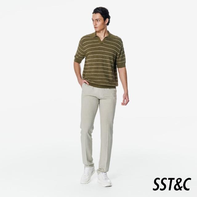 【SST&C】湖水綠寬鬆彈性休閒褲00162503006(新品上市)
