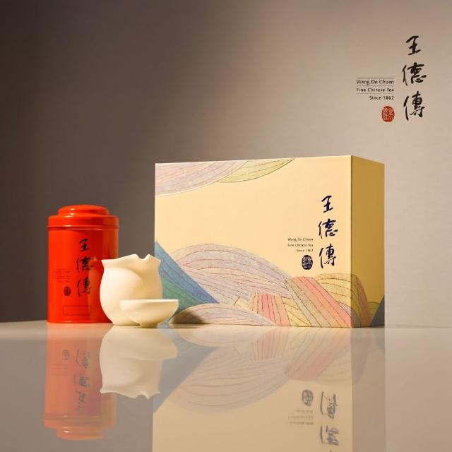 王德傳 端午迎曦茶葉禮盒-阿里山金萱120g+焙香四季烏龍120g 仲夏禮盒迎夏節安康