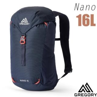【Gregory】NANO 16L 多功能休閒後揹包.雙肩揹包.水袋揹包.登山健行揹包(153056-8885 火花藍)
