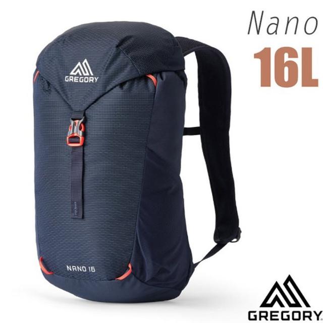 【Gregory】NANO 16L 多功能休閒後背包.雙肩背包.水袋背包.登山健行背包(153056-8885 火花藍)