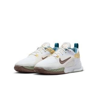 【NIKE 耐吉】慢跑鞋 女鞋 大童 運動鞋 緩震 KIDS CROSSCOURT GS 白黃棕 HV6008-121