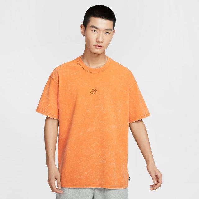 【NIKE 耐吉】短袖上衣 男 運動 AS M NSW TEE M90 SSNL PRE ESS 橘 HJ0553-815