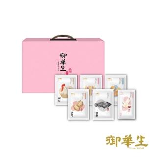 【御華生】粥糜燕窩美顏飲12入禮盒（附提袋）- 五種粥糜+燕窩美顏飲各2入(送禮首選 長輩養生 禮盒 常溫)
