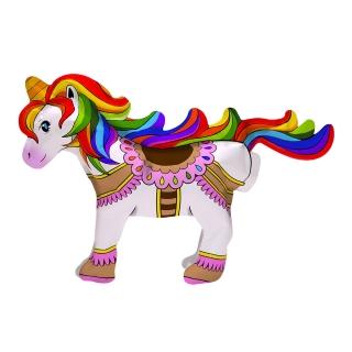 【韓國 COLORLOON】3D造型手繪紙氣球-迷你獨角獸(如魔法般的3D紙氣球)