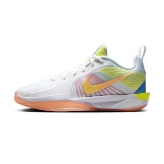 【NIKE 耐吉】Sabrina 2 SE 女鞋 白黃藍色 男段 莎賓娜 運動 緩震 實戰 網布 透氣 籃球鞋 HF1188-100