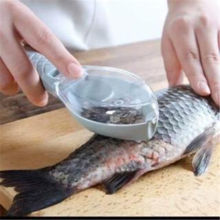 【東京 Ito】塑膠刮魚鱗神器(鱗刨 帶蓋家用廚房手動去魚鱗小工具 去魚鱗 賣魚 生魚片 fish)