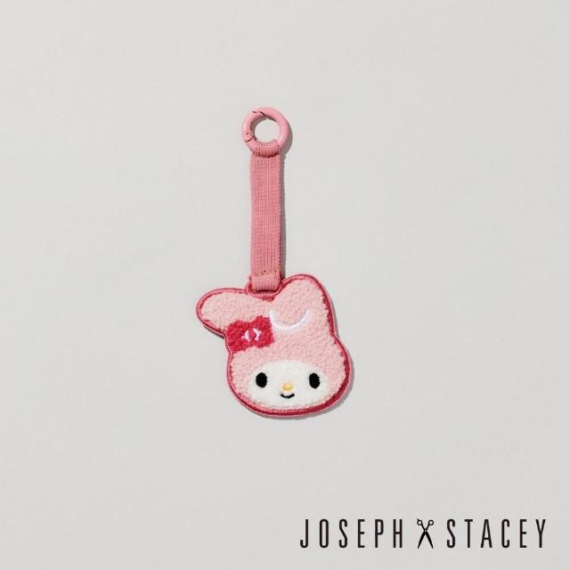 【JOSEPH AND STACEY】三麗鷗聯名針織包包掛飾鑰匙圈(美樂蒂大頭/官方直營/JS百褶包/SANRIO/韓系)