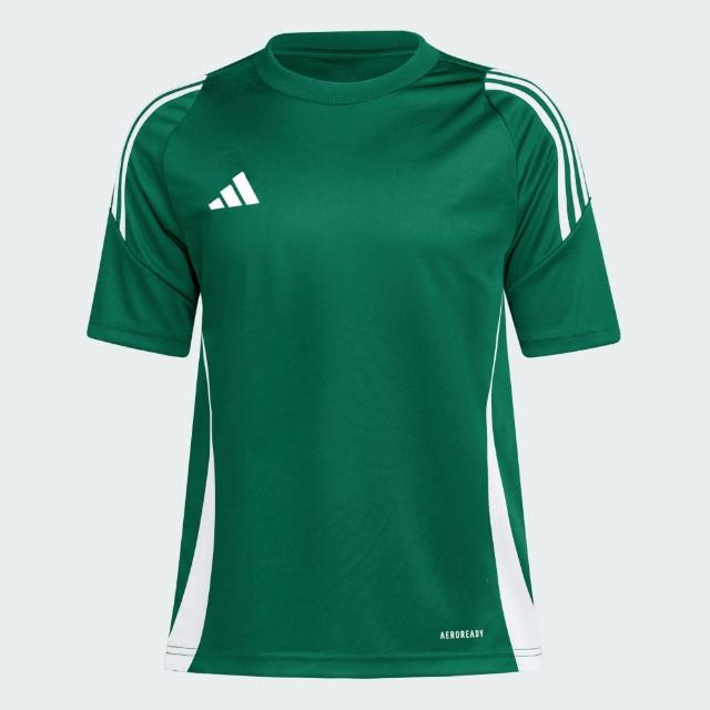 【adidas 愛迪達】TIRO 24 短袖上衣 T恤 吸濕排汗 童裝 IS1028
