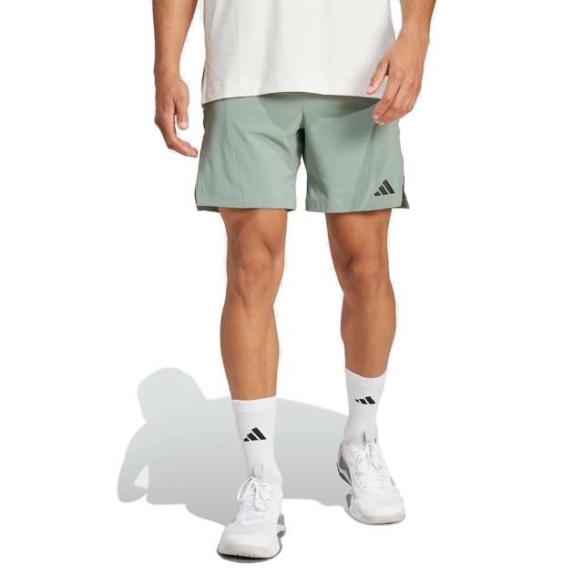 【adidas 愛迪達】運動短褲 D4T SHORT 男 - JI8138