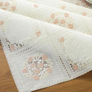 【JEN】PVC防水防油耐燙長方形桌巾蓋布59*135cm(淺語)