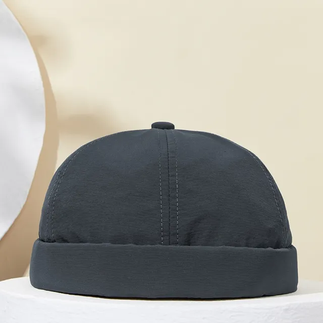 【紐約精品】現貨+預購 美式瓜皮帽防曬帽抗UV防曬帽老帽(嘻哈無檐速乾遮陽帽男女帽子5色a1je79)
