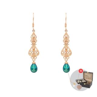 【Hommy Jewelry】Rococo｜紅毯天然珍珠耳環(母親節禮物 珍珠)