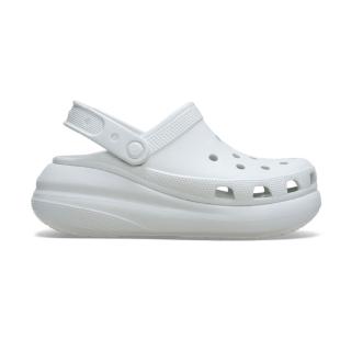 【Crocs】Crush Clog 男鞋 女鞋 月光灰色 泡芙克駱格 厚底 休閒 中性 卡駱馳 涼拖鞋 2075211NK