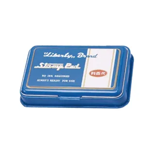 【全勝】LIBERTY 打印台-大(大/95x55mm/印台/藍色/黑色/紅色)