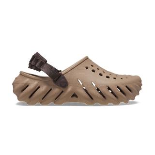 【Crocs】Echo Clog 男鞋 女鞋 拿鐵色 波波克駱格 洞洞鞋 休閒 中性 卡駱馳 涼拖鞋 2079372Q9