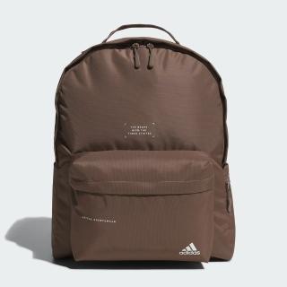 【adidas 愛迪達】Mh Bp 後揹包 運動揹包 雙肩揹包 校園 通勤 休閒 棕(JF0727)