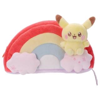 【T-ARTS】Pokepeace絨毛收納包 筆袋 皮卡丘星空篇