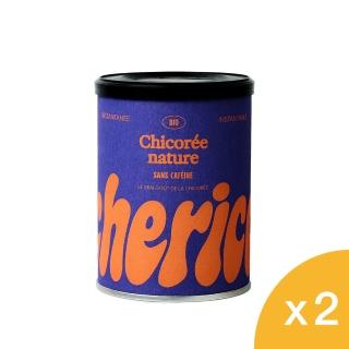 【Cherico】天然菊苣咖啡 經典原味 80g/罐 共2罐(無咖啡因 法國產)