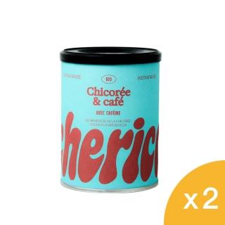 【Cherico】天然菊苣咖啡 咖啡風味 80g/罐 共2罐(法國產)