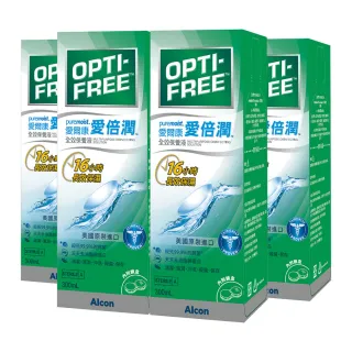 【Alcon 愛爾康】愛倍潤全效保養液300ml x4瓶組